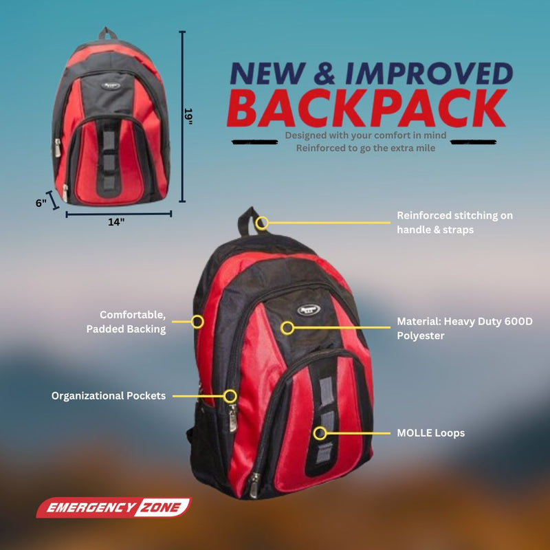 Emergency Zone Essentials Complete 72-Hour Kit, 4-person