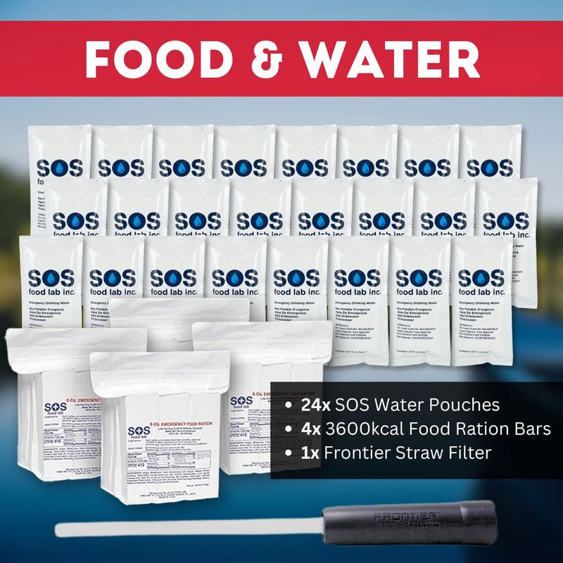Emergency Zone Essentials Complete 72-Hour Kit, 4-person