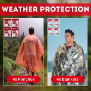 Emergency Zone Essentials Complete 72-Hour Kit, 4-person