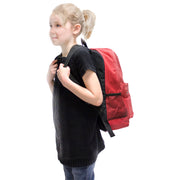 Emergency Zone Keep-Me-Safe children's 72-hour survival kit, red backpack