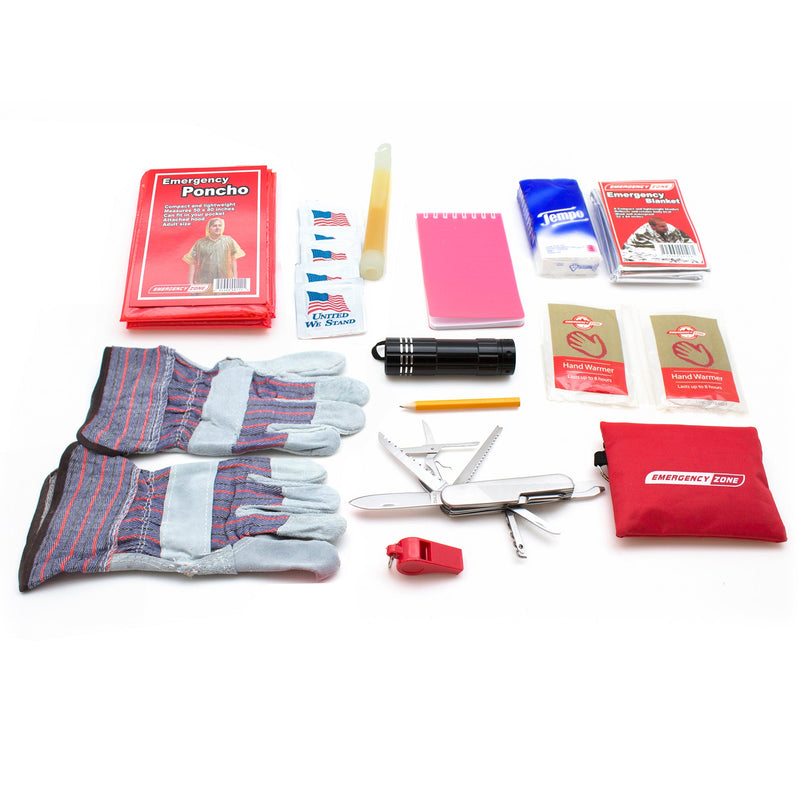 Emergency Zone basic roadside car emergency kit