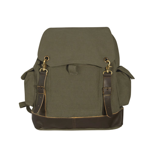 Rothco Vintage Expedition Rucksack, Olive Drab