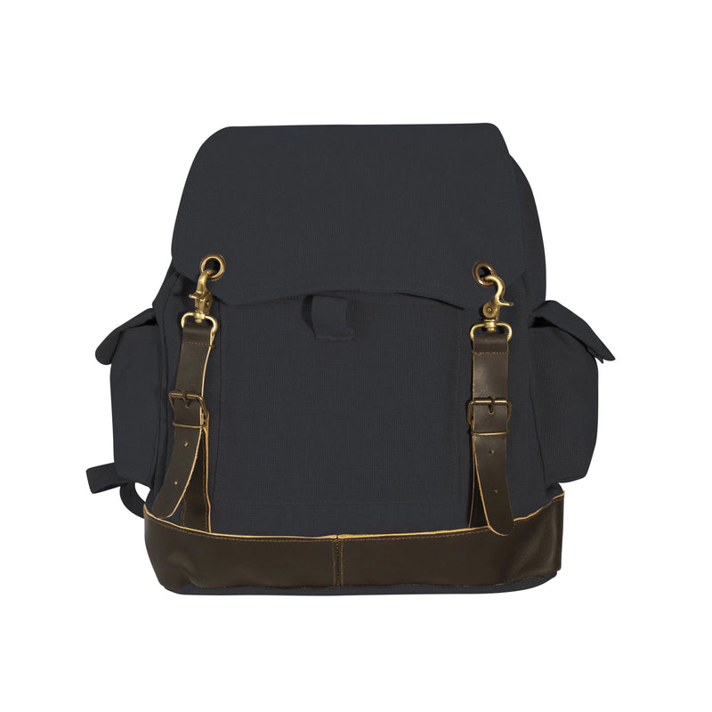 Rothco Vintage Expedition Rucksack, Black