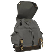 Rothco Vintage Expedition Rucksack, Charcoal Grey