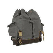 Rothco Vintage Expedition Rucksack, Charcoal Grey