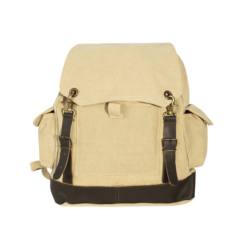 Rothco Vintage Expedition Rucksack, Khaki