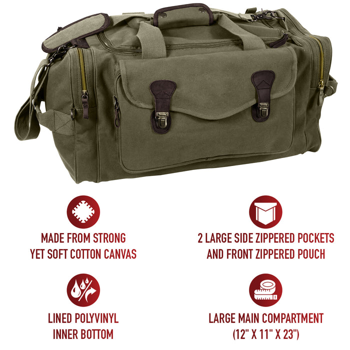 Rothco Canvas Long Weekend Duffel Bag