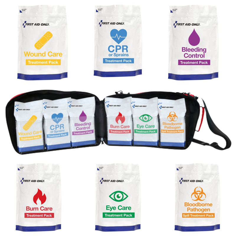 First Aid Only Emergency Response Bag | Modular Treatment Packs — Luminary