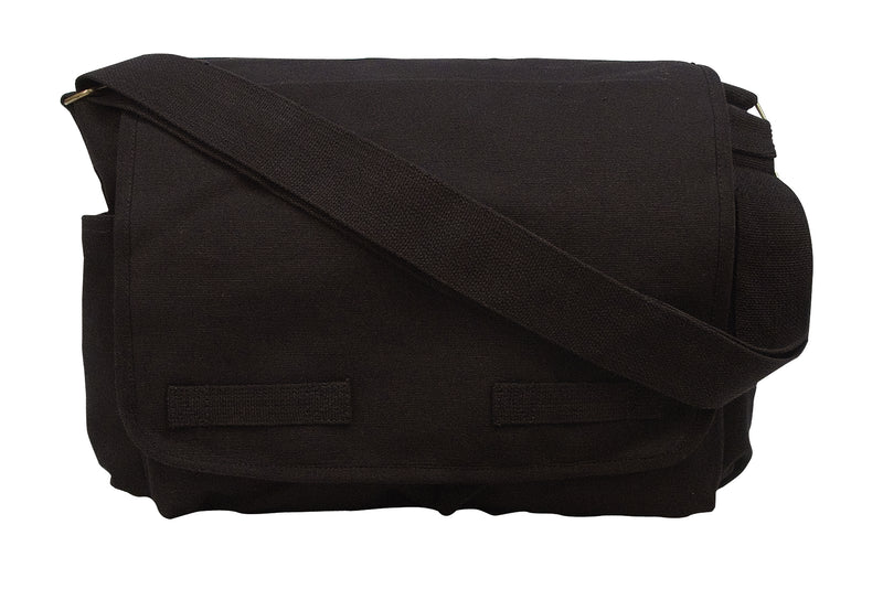 Rothco Classic Canvas Messenger Bag | Heavy-Duty Shoulder Bag