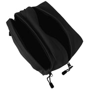 Rothco Canvas Dual Compartment Travel Kit, Black
