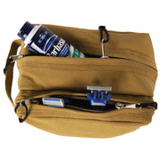 Rothco Canvas Dual Compartment Travel Kit, Coyote Brown