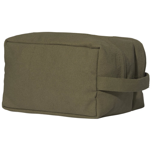 Rothco Canvas Dual Compartment Travel Kit, Olive Drab