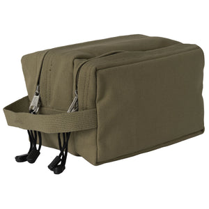 Rothco Canvas Dual Compartment Travel Kit - Toiletry Bag