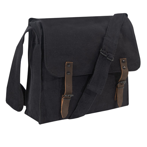 Rothco Vintage Canvas Medic Bag with Leather Accents