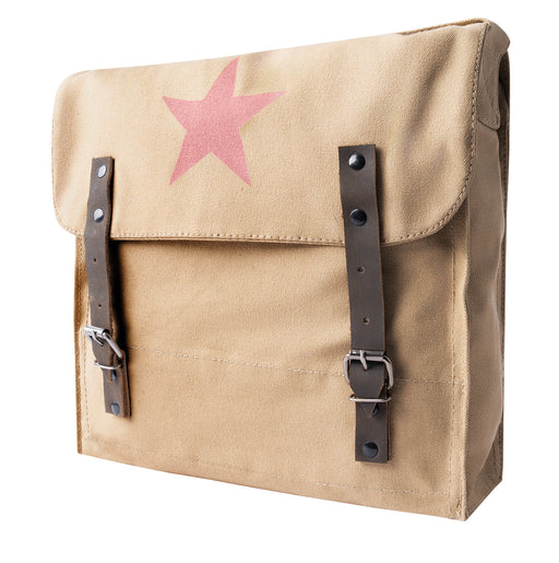 Rothco Canvas Classic Bag with Medic Star – Vintage Stonewashed Messenger Bag