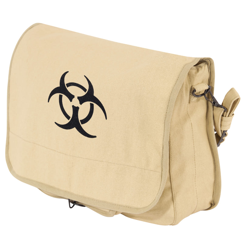 Rothco Vintage Canvas Bio-Hazard Bag | Paratrooper Style