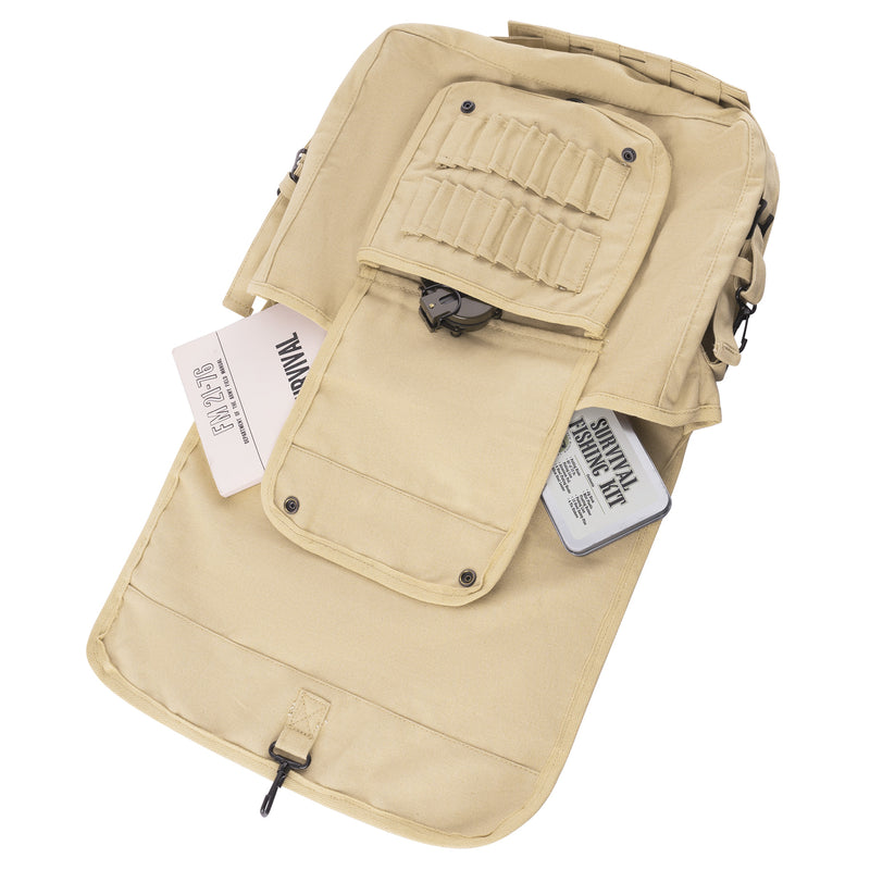 Rothco Vintage Canvas Bio-Hazard Bag | Paratrooper Style