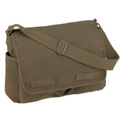 Rothco Classic Canvas Messenger Bag | Heavy-Duty Shoulder Bag
