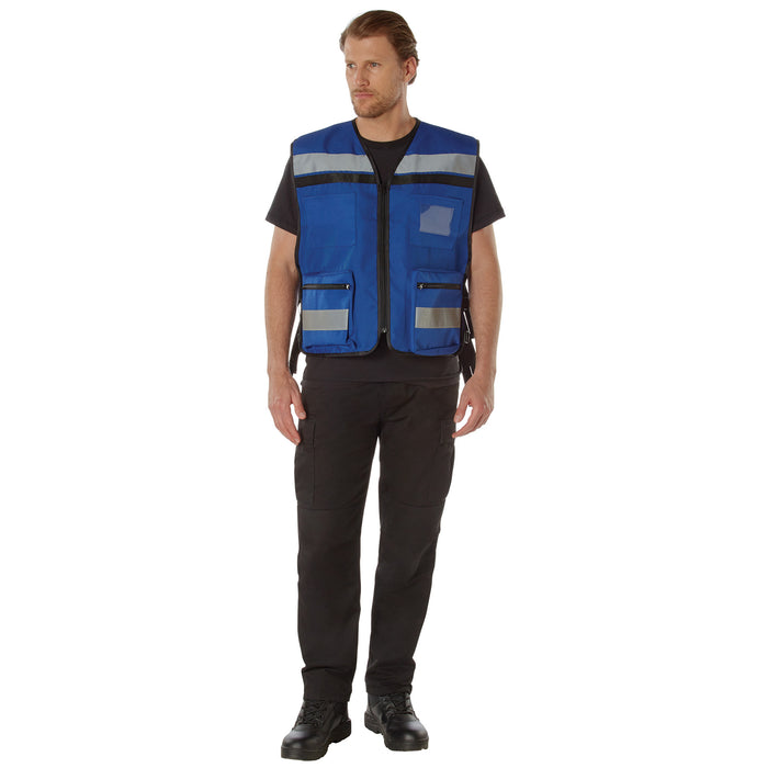 Rothco EMS Rescue Vest – High-Visibility Reflective Safety Vest for Emergency Responders