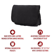 Rothco Vintage Canvas Paratrooper Bag | Messenger Bag