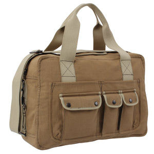 Rothco Two-Tone Specialist Carry All Shoulder Bag – Canvas Utility Tote