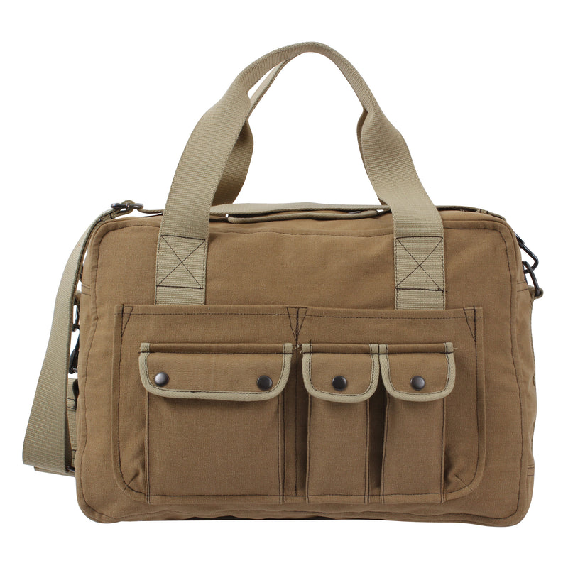Rothco Two-Tone Specialist Carry All Bag | Canvas Shoulder Bag
