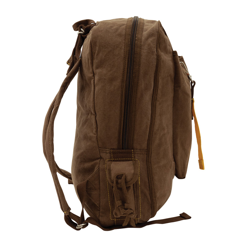 Rothco Vintage Canvas Flight Bag | Military-Inspired Shoulder Bag