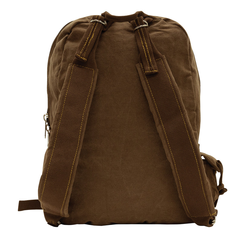 Rothco Vintage Canvas Flight Bag | Military-Inspired Shoulder Bag