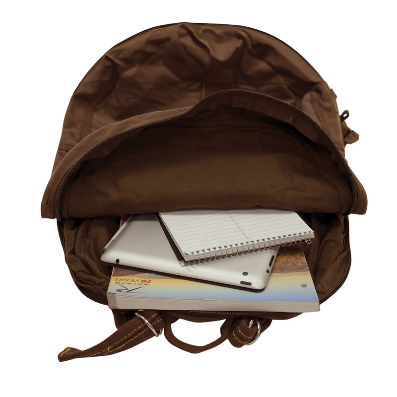 Rothco Vintage Canvas Flight Bag | Military-Inspired Shoulder Bag