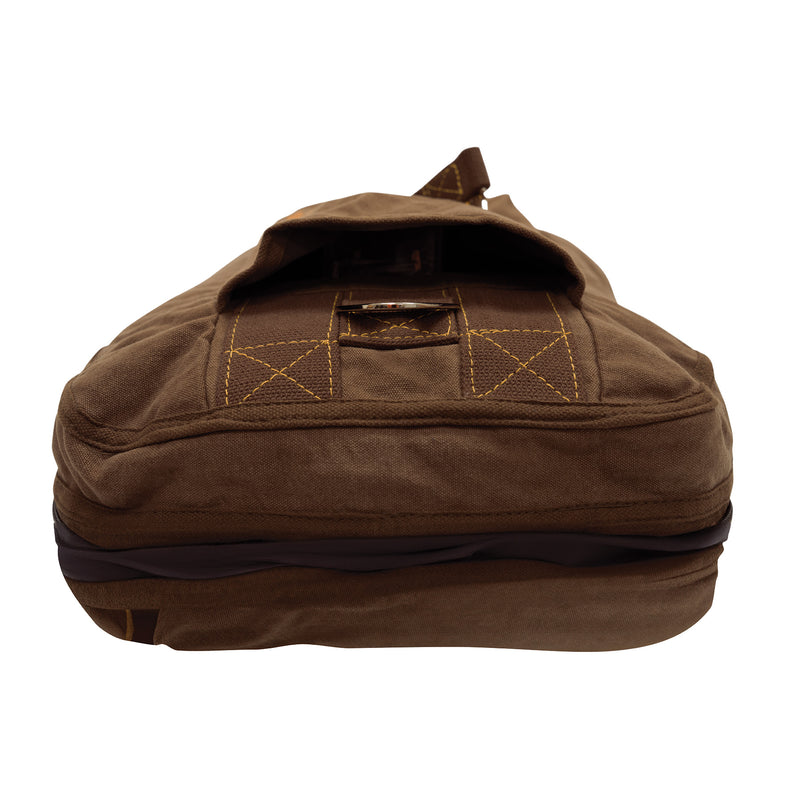 Rothco Vintage Canvas Flight Bag | Military-Inspired Shoulder Bag