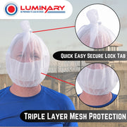 Luminary Transport Spit Hood – (5-Pack) Triple-Layer Mesh Restraint