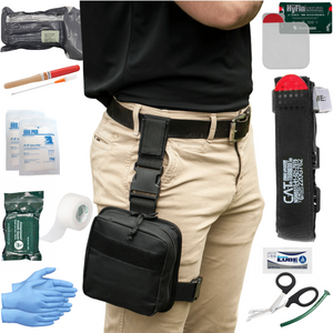 Enhanced IFAK Pro – Elite First Aid Professional Drop Leg Trauma Kit