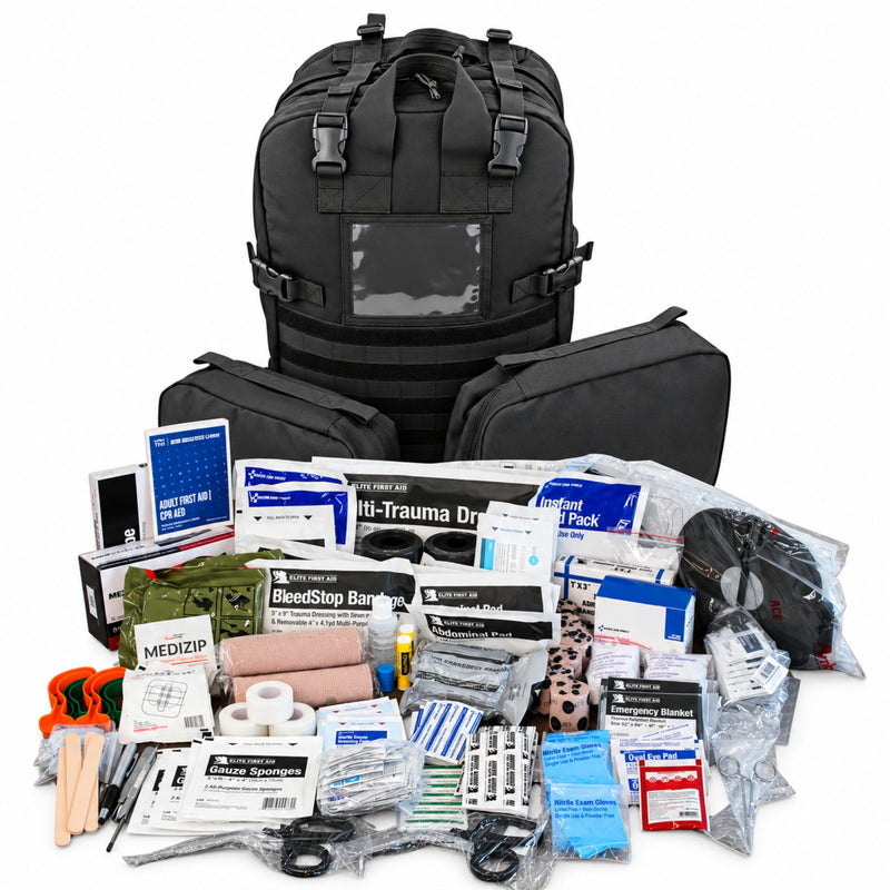 Elite First Aid STOMP Medical Kit Fully Stocked Trauma Kit