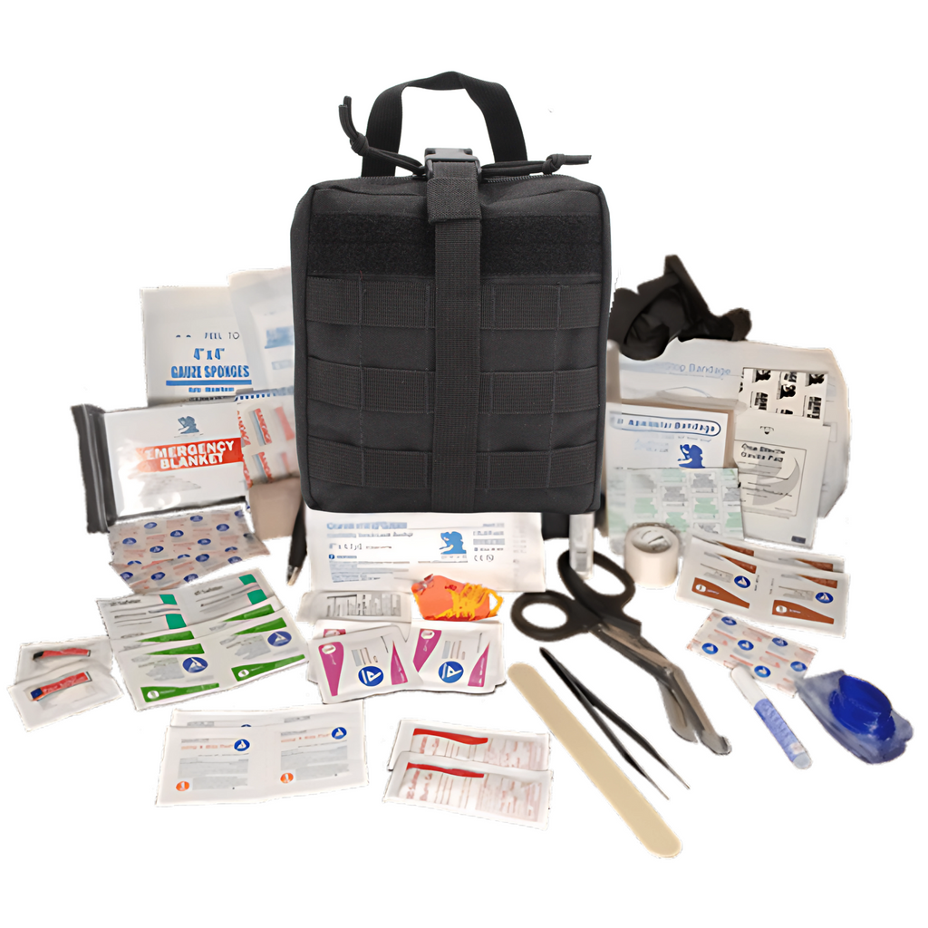 Elite First Aid GP IFAK - First Aid Kit with Rip-Away MOLLE Panel