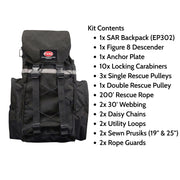 EVAC Systems Raising & Water Recovery Kit – Complete SAR Backpack