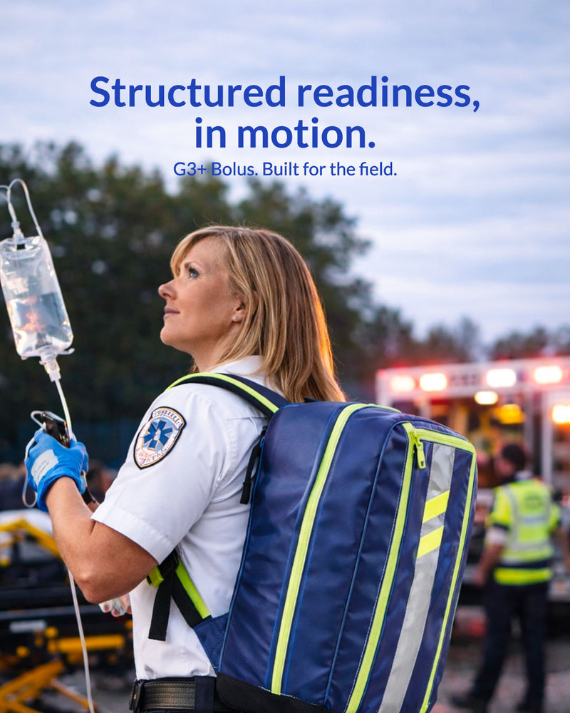 StatPacks G3+ Bolus – Mobile Pharmacy Backpack (30L)