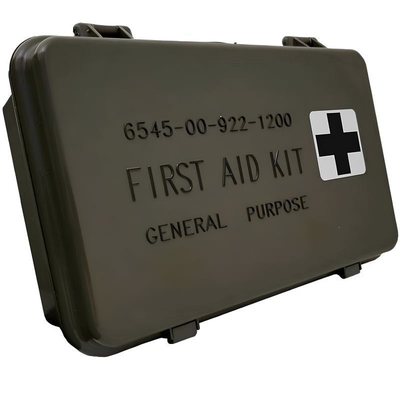 Elite First Aid Military General Purpose First Aid Kit – Waterproof Hard Case