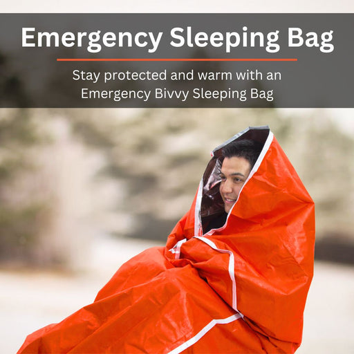 HeatStore Reflective Survival Sleeping Bag – Heavy-Duty Thermal Bivvy