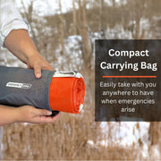 HeatStore Reflective Survival Sleeping Bag – Heavy-Duty Thermal Bivvy