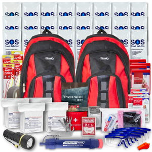 Emergency Zone Essentials Complete 72-Hour Kit (4-Person)