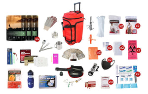 Guardian Deluxe Food Storage Survival Kit – 14-Day Emergency Rolling Bag