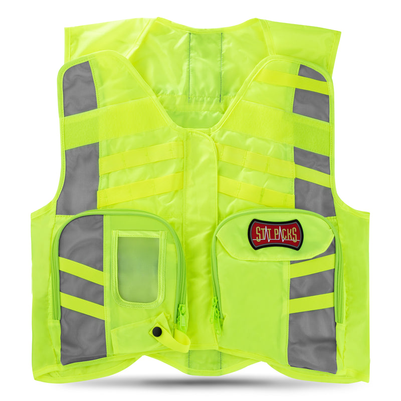 StatPacks G3+ Advanced Safety Vest – High-Vis EMS Tool Vest (ANSI Yellow)