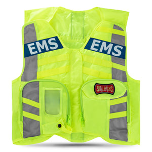 STATPACKS G3+ Advanced Safety Vest – High-Vis EMS Tool Vest (ANSI Yellow)