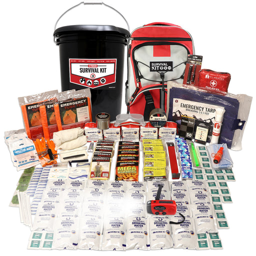 Guardian Family Survival Bucket Kit for 5 People – 72-Hour Emergency Supply