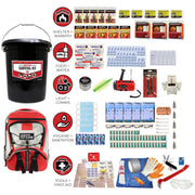 Guardian Family Survival Bucket Kit for 5 People – 72-Hour Emergency Supply