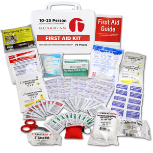 Guardian 10-25 Person First Aid Kit – OSHA & ANSI Class A Compliant
