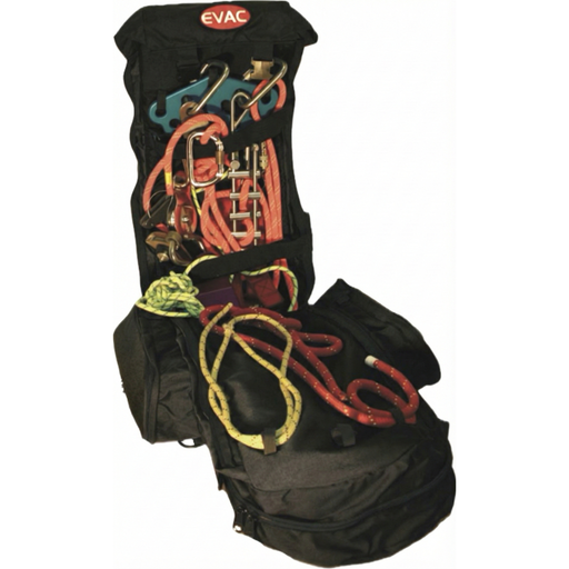 EVAC Systems Pre-Rig Rescue Backpack – 300’ Rope Capacity SAR Pack