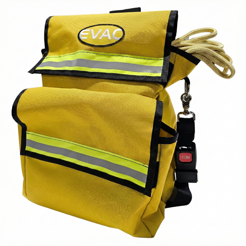 EVAC Systems Chicago Style RIT Search Kit – Bag with 200’ Rope