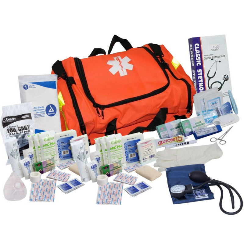 Guardian 151 Piece First Responder Kit – Professional Trauma Jump Bag