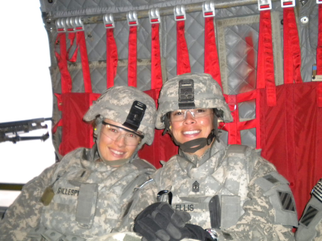 Valerie Ellis Lavin - US Army First Sergeant - Iraq Deployment 